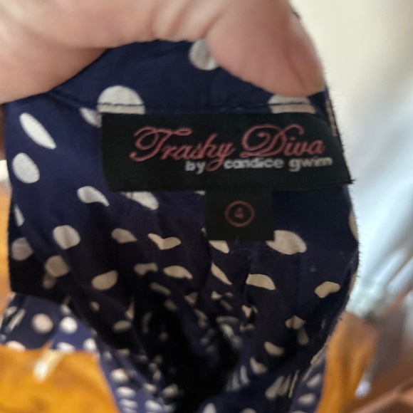 Trashy Diva Big Polka Streetcar Dress - Picture 8 of 8